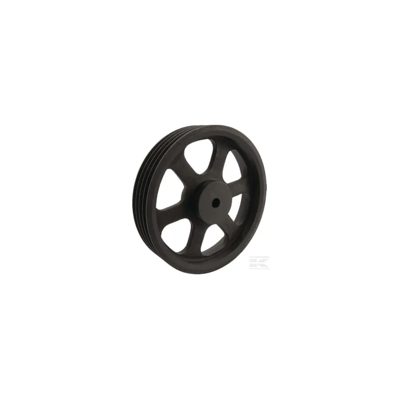 Poulie pour courroie trapézoïdale 4 rainures A ou SPA diamètre 305.50 mm Kramp