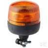 Gyrophare LED, rond, 12/24V, jaune/ambre, boulonné, 165x183mm, 8 LED, Hella