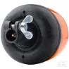 Gyrophare LED, rond, 12/24V, jaune/ambre, boulonné, 165x183mm, 8 LED, Hella