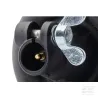Gyrophare LED, rond, 12/24V, jaune/ambre, boulonné, 165x183mm, 8 LED, Hella