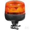 Gyrophare LED, rond, 12/24V, jaune/ambre, boulonné, 165x183mm, 8 LED, Hella
