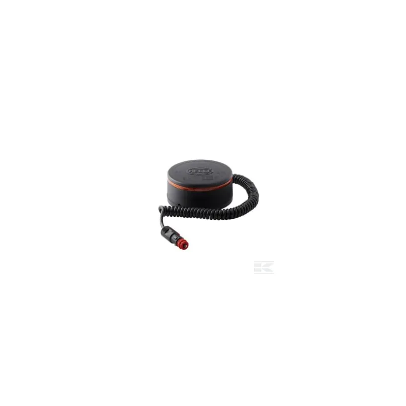 Gyrophare à LED, 13 W, rond, 12-24 V, ambre, magnétique, Ø 149 mm x 60 mm, K-LED Rebelution Hella