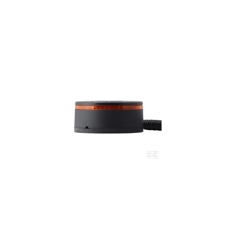 Gyrophare à LED, 13 W, rond, 12-24 V, ambre, magnétique, Ø 149 mm x 60 mm, K-LED Rebelution Hella