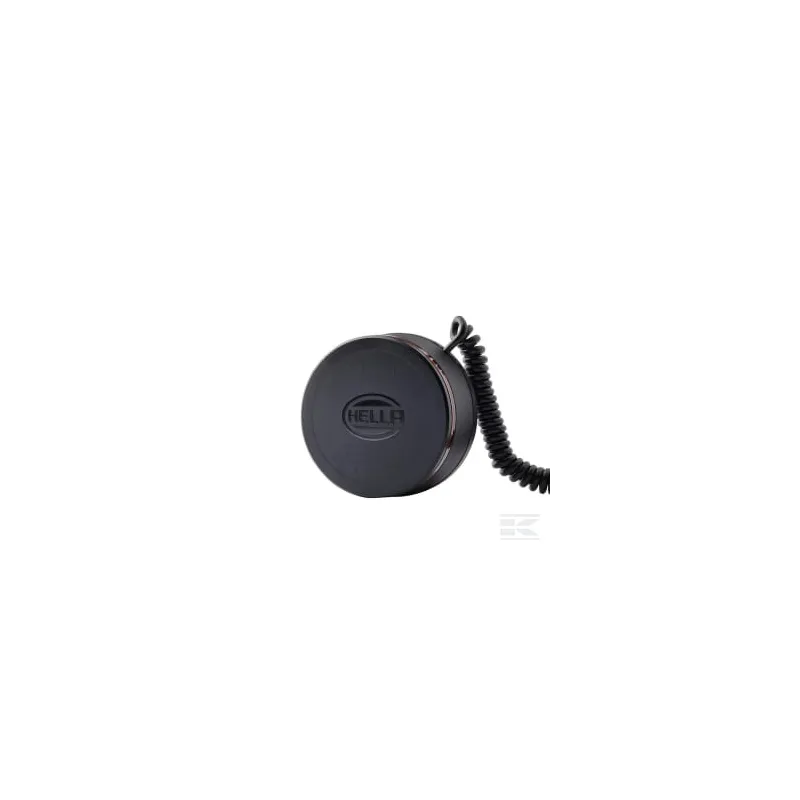 Gyrophare à LED, 13 W, rond, 12-24 V, ambre, magnétique, Ø 149 mm x 60 mm, K-LED Rebelution Hella