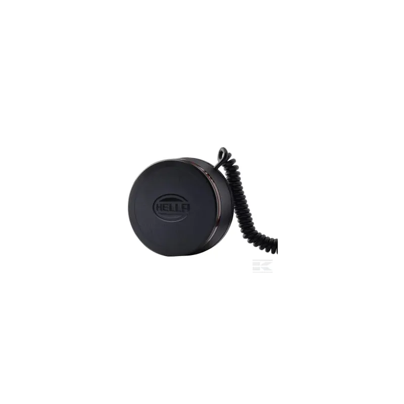 Gyrophare à LED, 13 W, rond, 12-24 V, ambre, magnétique, Ø 149 mm x 60 mm, K-LED Rebelution Hella
