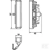 Feu de pénétration type stroboscopique