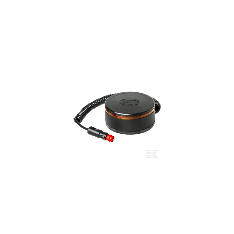 Gyrophare à LED, ronde, 12-24 V, ambre, magnétique, Ø 149 mm x 60 mm, K-LED Rebelution Hella