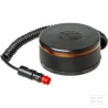 Gyrophare à LED, ronde, 12-24 V, ambre, magnétique, Ø 149 mm x 60 mm, K-LED Rebelution Hella