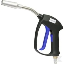 Poignée de soufflage gros débit - buse venturi, 110mm en acier chromé