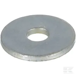 Rondelle plate en zinc 10x32x4