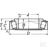 Roulement à rouleaux coniques 190x340x97mm SKF