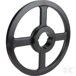 Poulie pour courroie trapézoïdale 1 rainure A ou SPA diamètre 320.50 mm pour douille taperlock 2012 Kramp