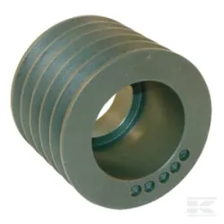 Poulie pour courroie trapézoïdale 5 rainures A ou SPA diamètre 320.50 mm pour douille taperlock 3535 Kramp