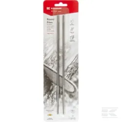 Lime ronde Ø 4,8 mm sur blister carton 2 pièces 3/16"