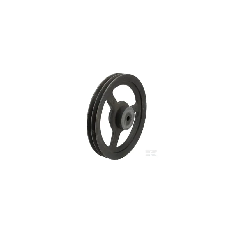 Poulie pour courroie trapézoïdale 2 rainures B ou SPB diamètre 322 mm Kramp