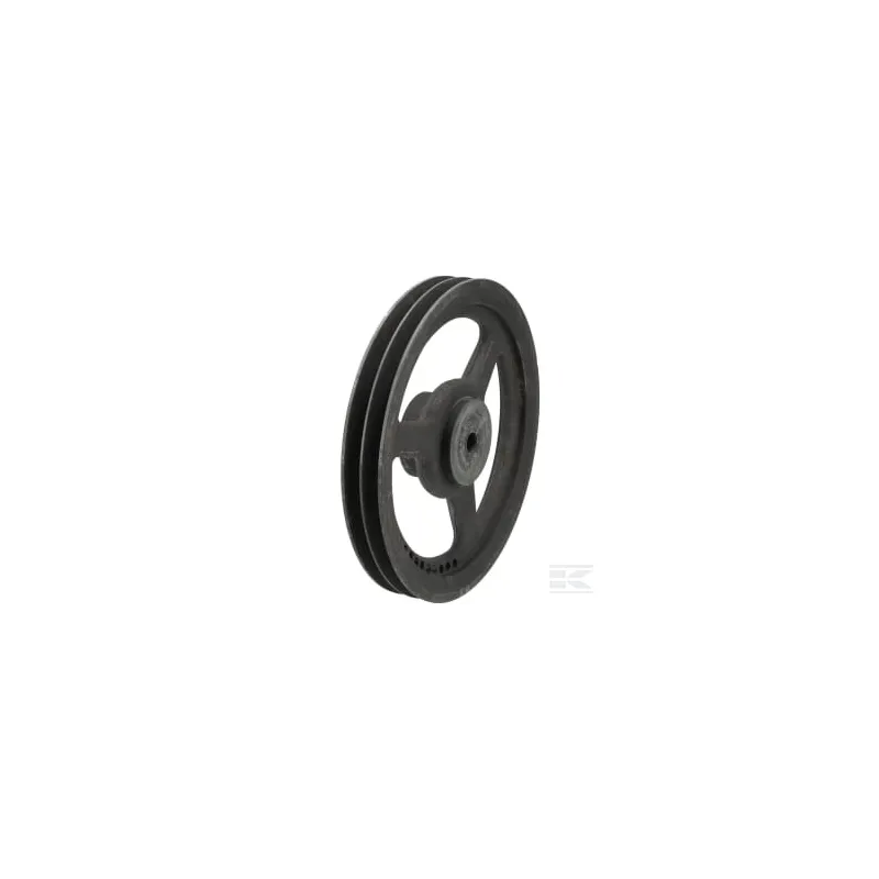 Poulie pour courroie trapézoïdale 2 rainures B ou SPB diamètre 322 mm Kramp