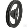 Poulie pour courroie trapézoïdale 2 rainures B ou SPB diamètre 322 mm Kramp