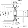 Poulie Ø89mm/trou central 15mm