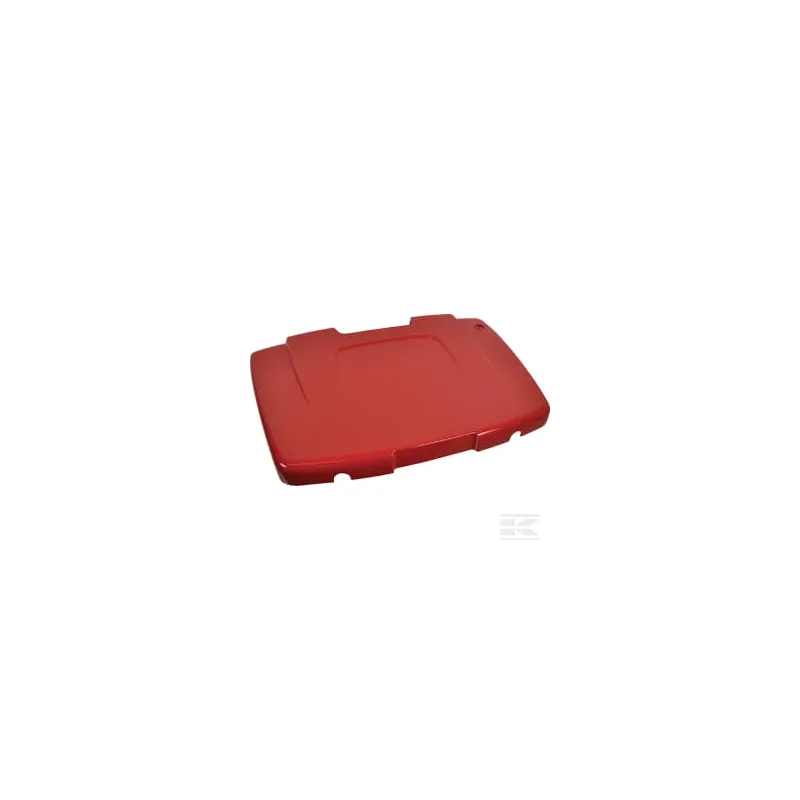 Couvercle de bac à herbe Mp 84/98C rouge 300941
