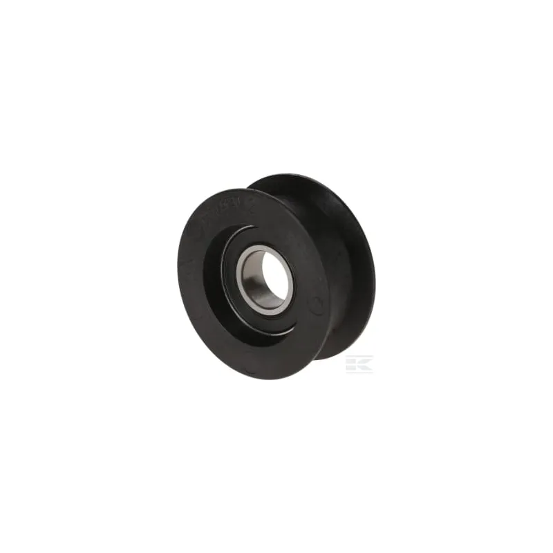 Galet tendeur fond plat