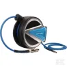 Enrouleur automatique carter fermé 5m - Ø6,5x10 - 1/4", tuyau Lacm'Flex