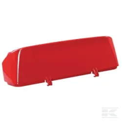 Couv bac ramassage fixe rouge