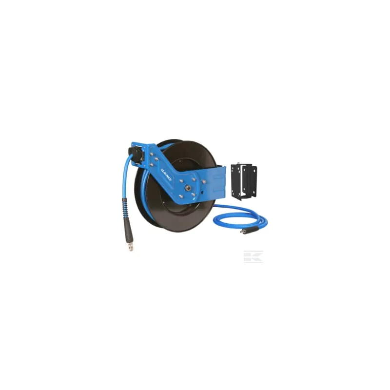 Enrouleur automatique carter ouvert 20m - Ø9,5x15 mm - 3/8", tuyau Lacm'Flex