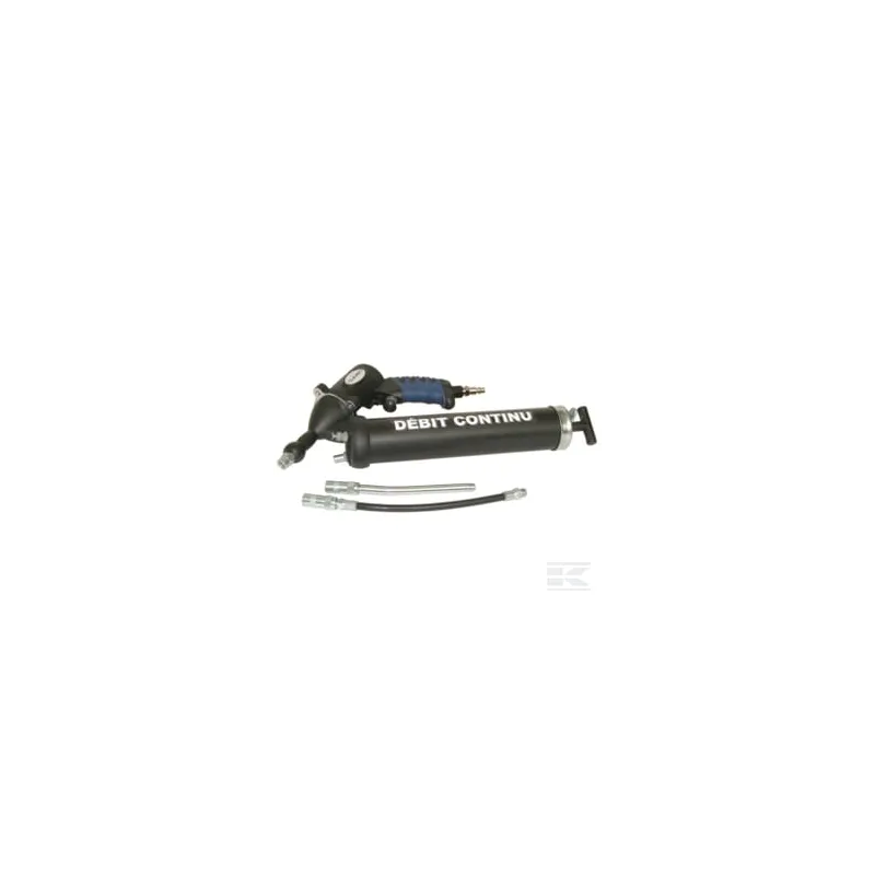 Pistolet de graissage composite à débit continu vrac ou cartouche