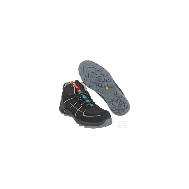 Chaussures de sécurité Cross Safety Firm S3 noire grise - 40