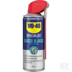 WD-40 Specialist® graisse blanche au lithium 400ml