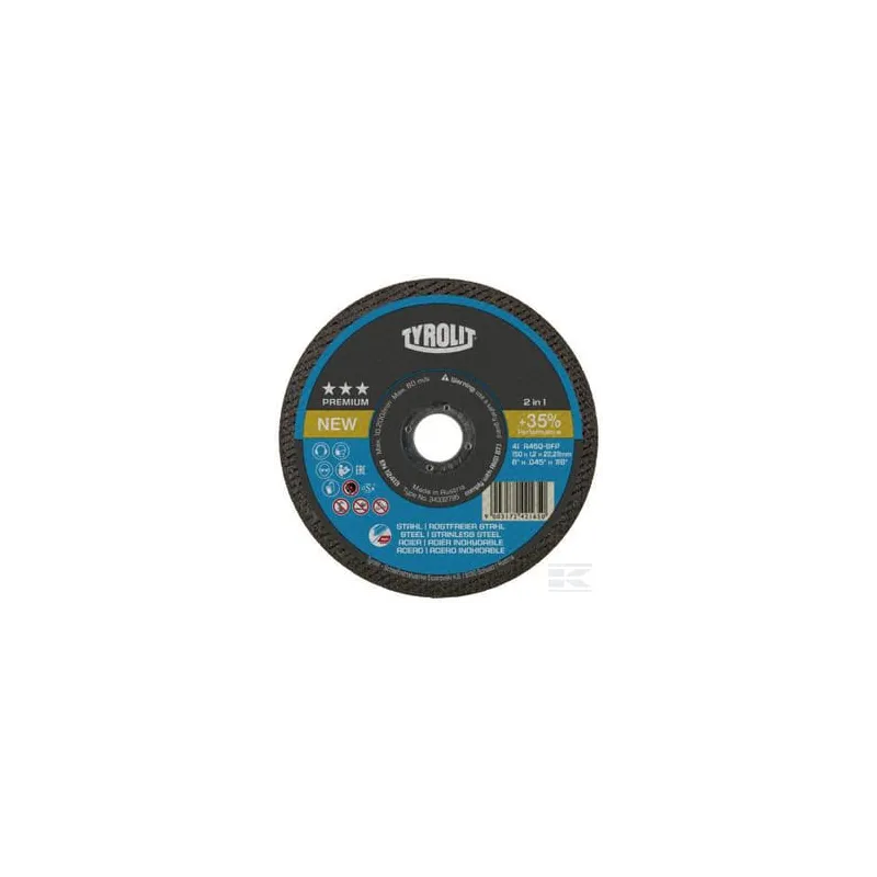 Disque de coupe 150x1,6x22,23 F41 A46Q-BFP