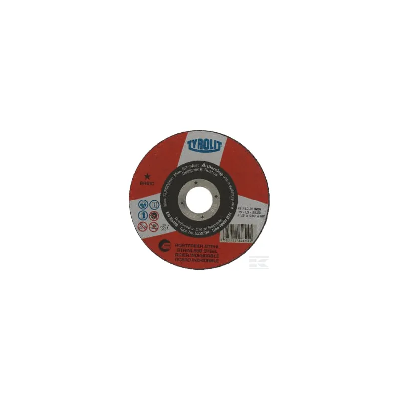 Disque à couper Basic 115 x 1,0 x 22,23