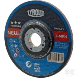 Disque abrasif 125x7x22,23mm ZA24S-BFX