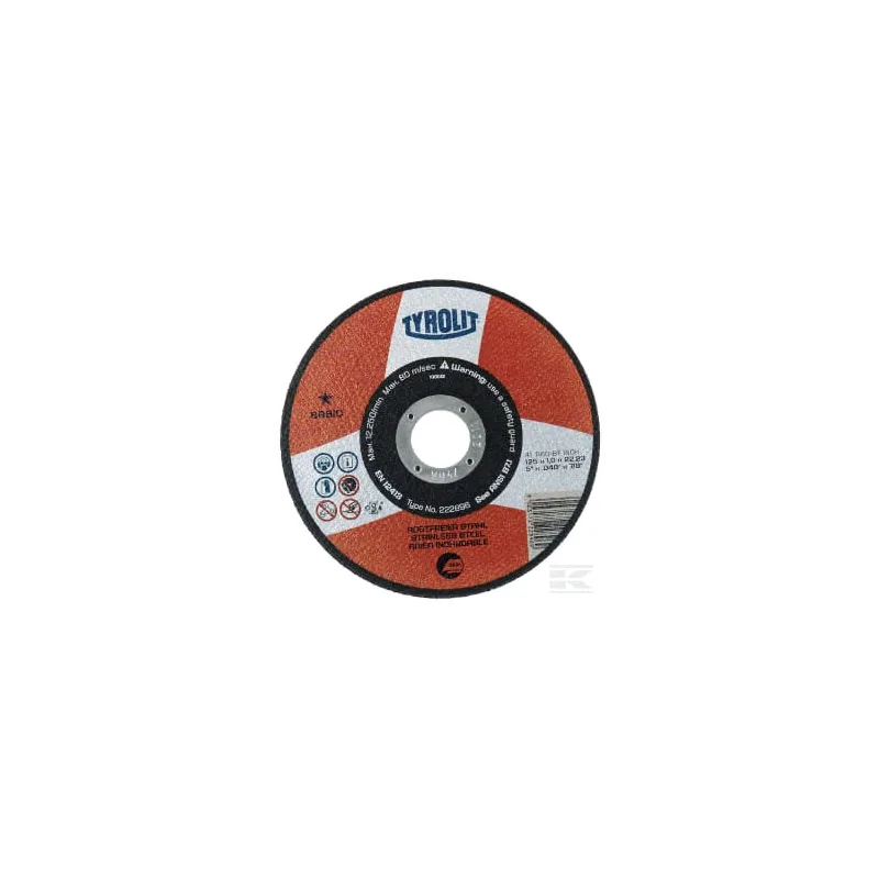 Disque à couper Basic 125 x 1,0 x 22,23