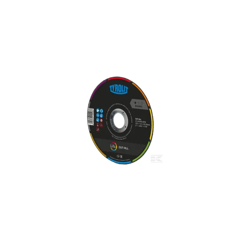 Disque à tronçonner CUT-ALL 115x1,0x22,23 AC60 BASIC