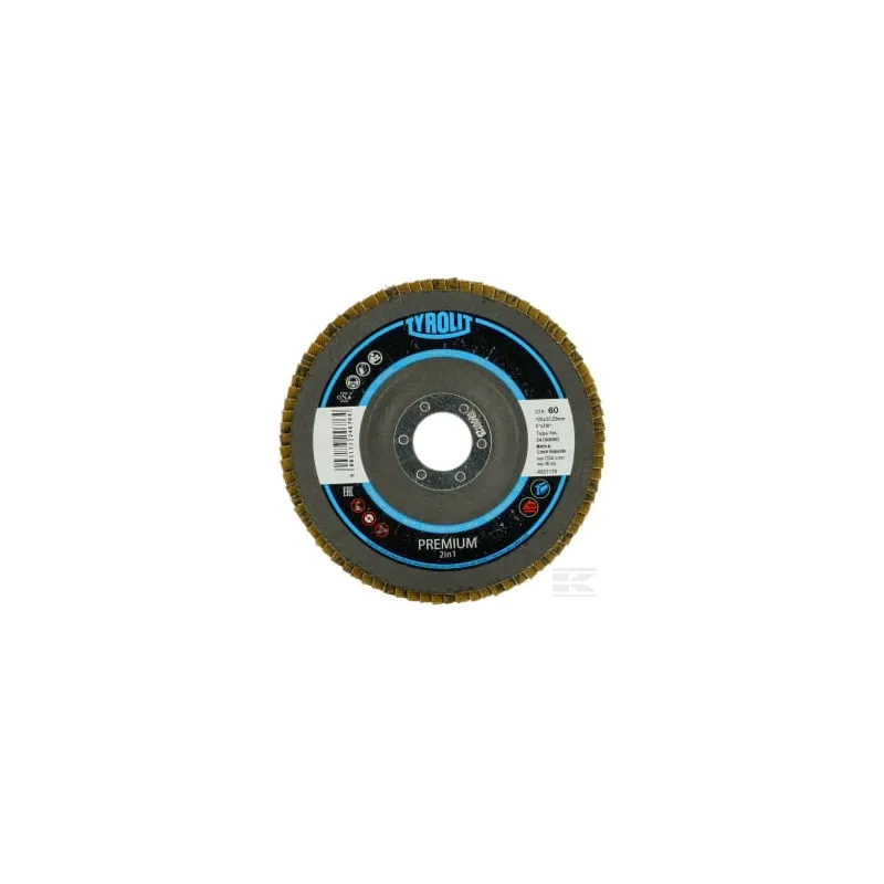 Disque à lamelles 125 mm K60 Form 27A