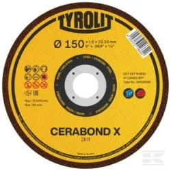 Disque à tronçonner Cerabond-X 125x1,0