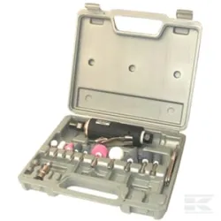 Coffret meuleuse crayon Pro aluminium 16 pcs - 245W