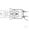 Joint grand-angle 50°