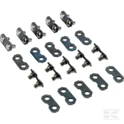 Kit attache rapide x10 3/8" St 1,3mm