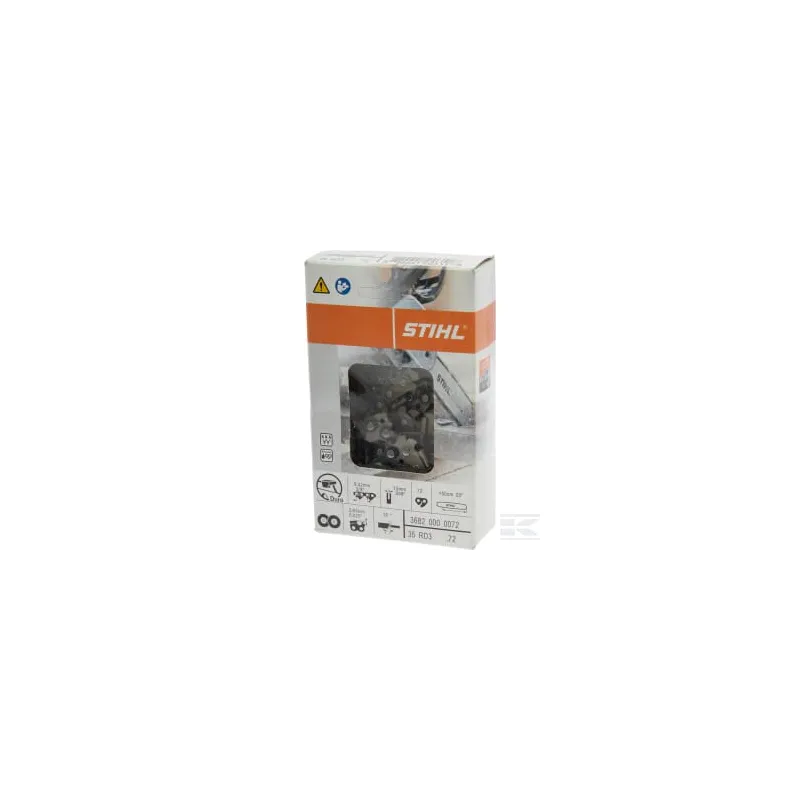 Chaîne 3/8 1,5 avec carter de sécurité, 72TG
