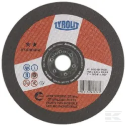Disque à tronçonner Stand.inox 230x2,5