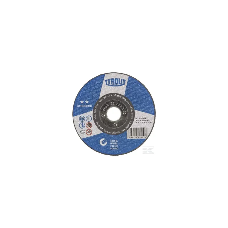 Disque à tronçonner métal Stand.125x2,5