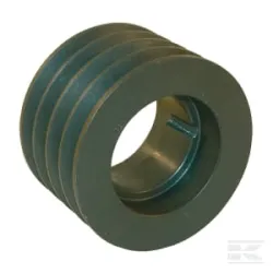 Poulie pour courroie trapézoïdale 4 rainures B ou SPB diamètre 362 mm pour douille taperlock 3535 Kramp