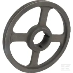 Poulie pour courroie trapézoïdale 2 rainures A ou SPA diamètre 360.50 mm pour douille taperlock 2517 Kramp