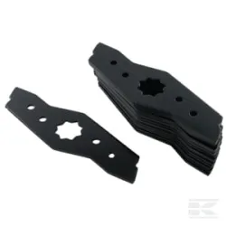 Jeu de lames de scarificateur pour UV40H, 17 pièces