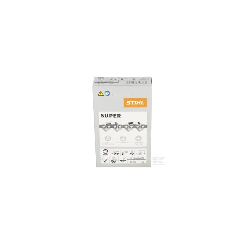 Chaîne de tronçonneuse RS Rapid Super 1,6 mm/0,063" .325
