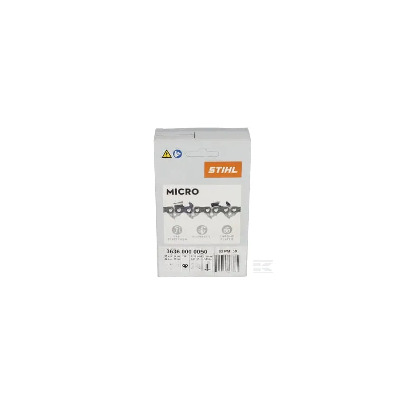 Chaîne de tronçonneuse PM3 Picco Micro Chain 1.3mm/0.050" 3/8"P