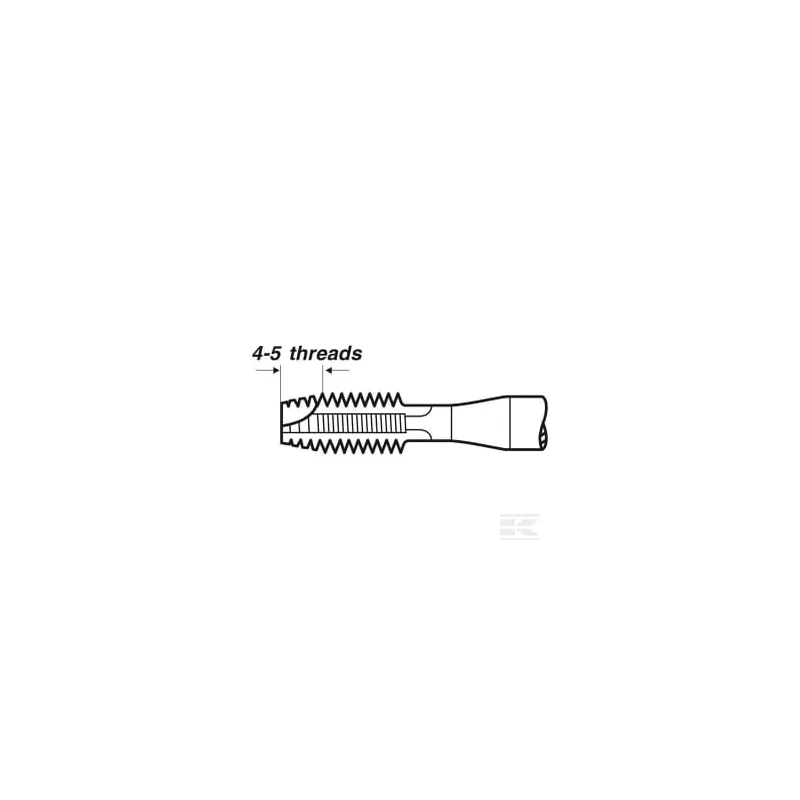 Taraud de machine HSS B M6