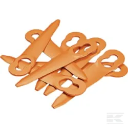 Jeu de lames, 8x, PVC, PolyCut 2-2